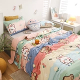 Хлопковое летнее одеяло, тонкое детское мультяшное прохладное одеяло