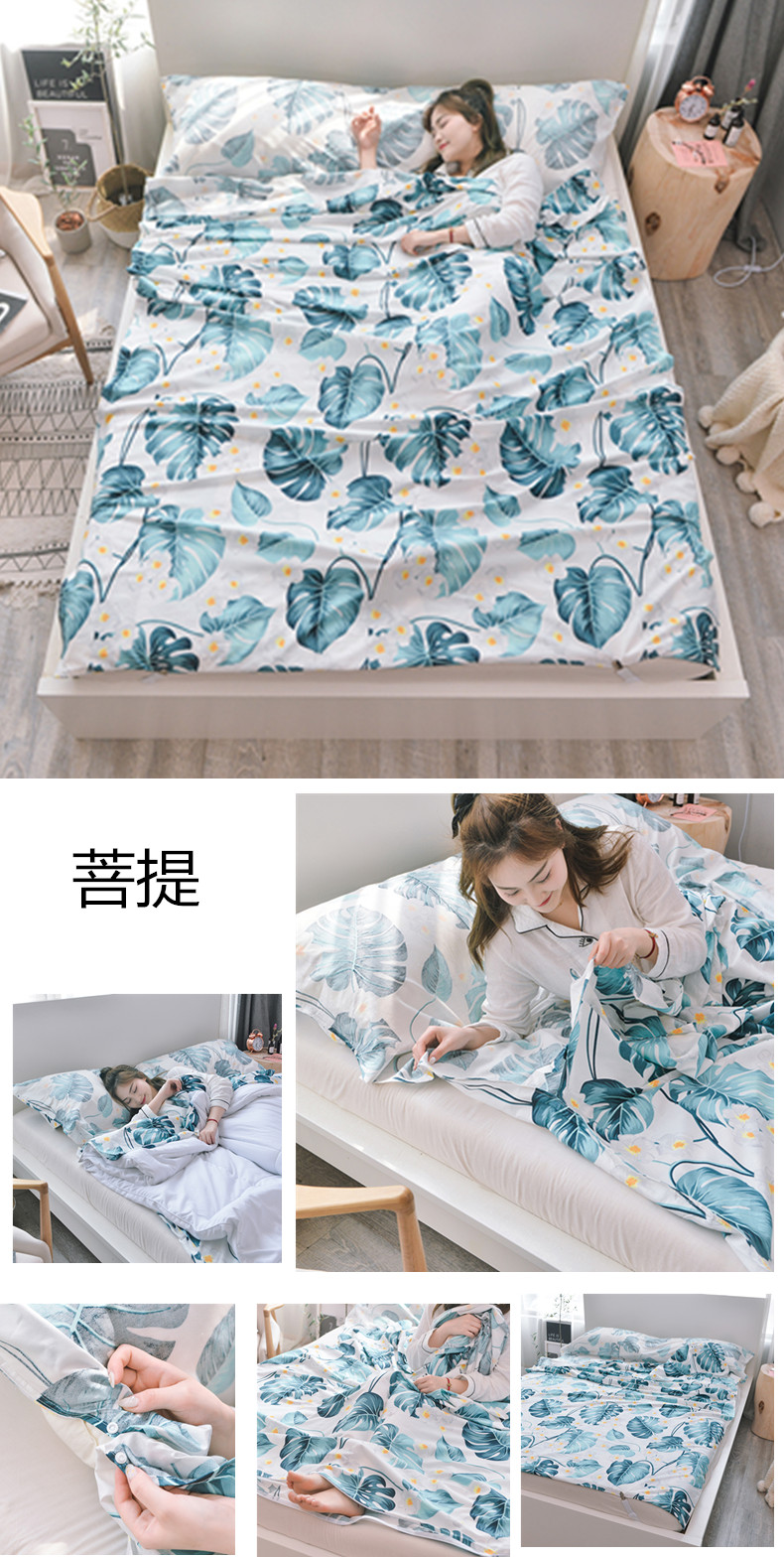 Cotton khách sạn du lịch bẩn người lớn xách tay túi ngủ vài đôi trong nhà du lịch khách sạn tấm chống bẩn