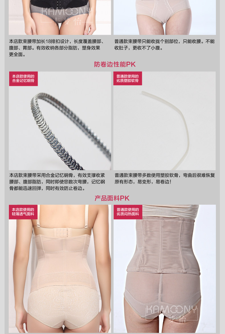 Corset simple en nylon - Ref 682323 Image 16