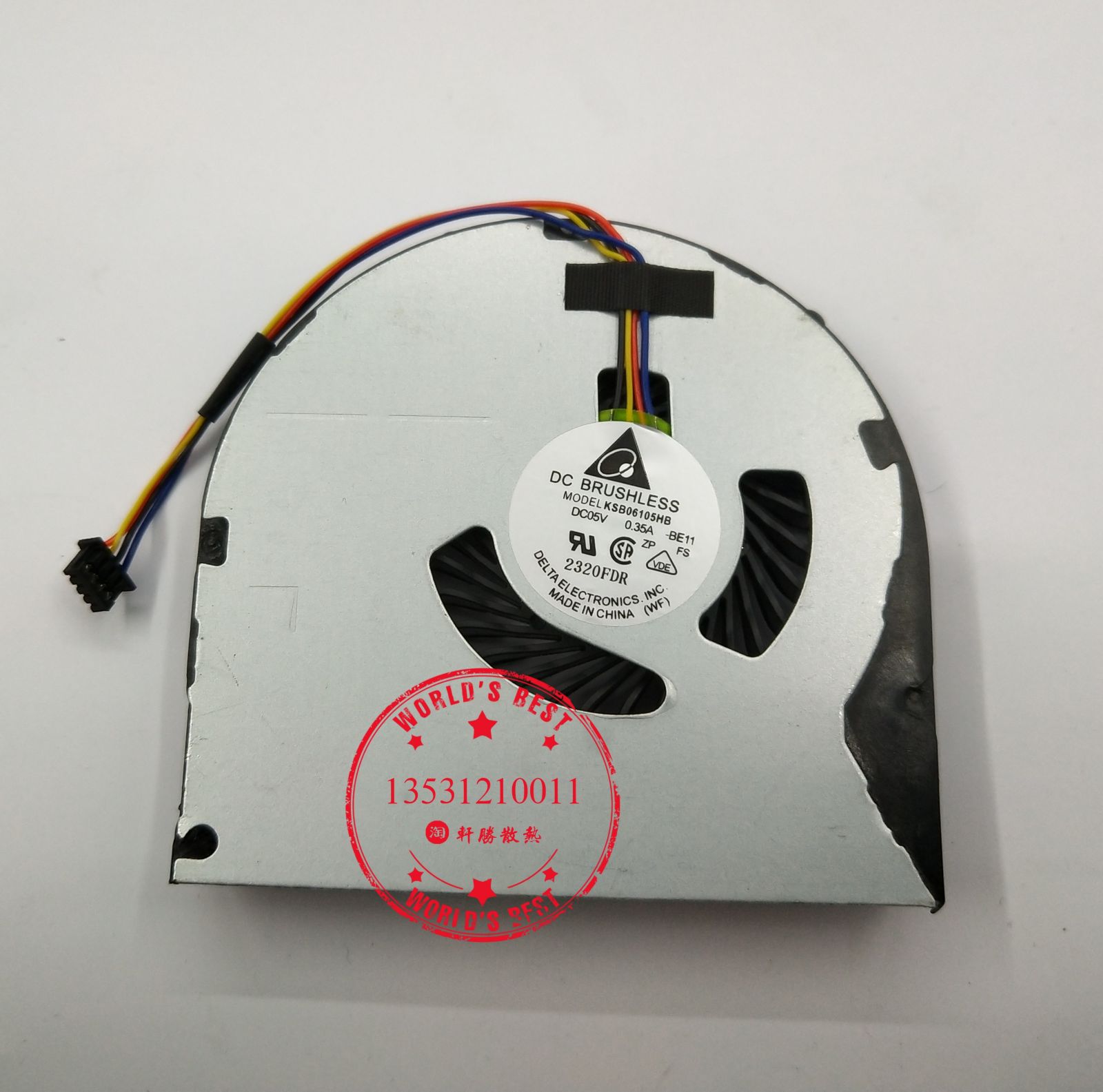 New original dress KSB06105HB-BJ49 60 4TE18 001 Lenovo B480 B490 Cooling fan
