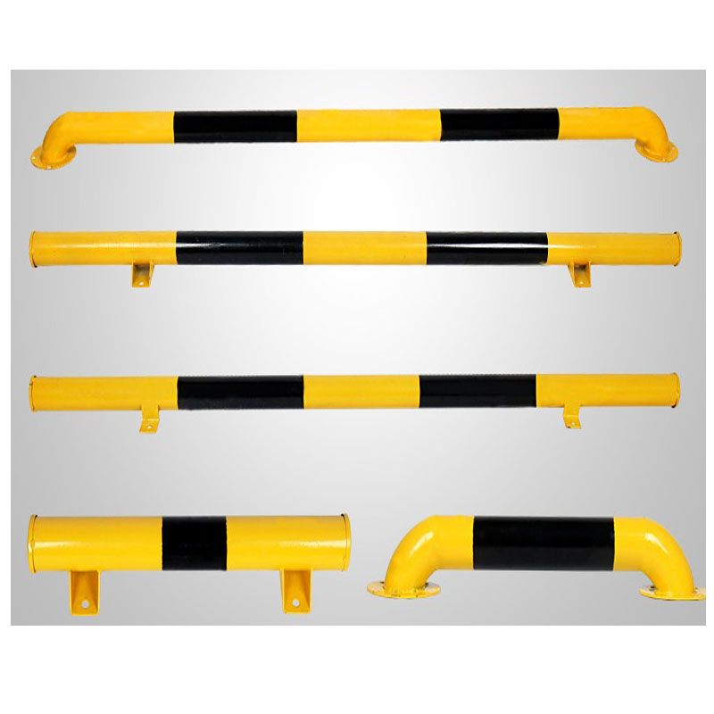 Steel pipe 2 meters U-shaped garage car stopper welded U-shaped wheel bar anti-collision parking lot facility car stopper