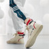 Giày siêu cháy nam Giày mùa thu cao Giày vải nam phiên bản Hàn Quốc của xu hướng giày trắng nhỏ giày thể thao đẹp Giay cao