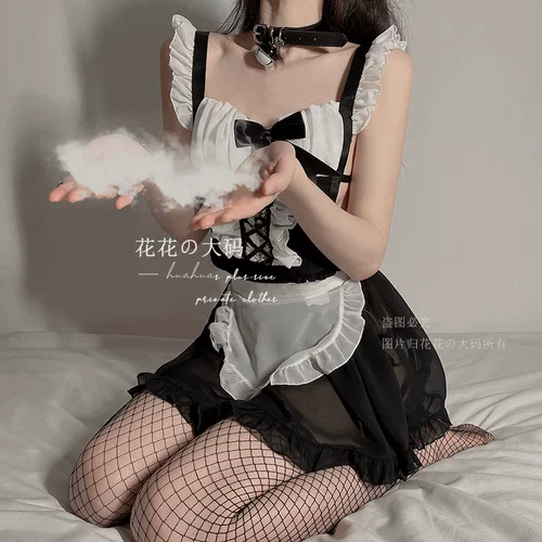 Нижнее белье, сексуальная униформа, кружевная пижама, большой размер, 2022