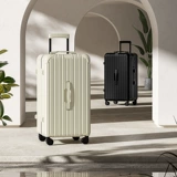 Ретро большой чемодан с молнией подходит для мужчин и женщин, 32 дюймов