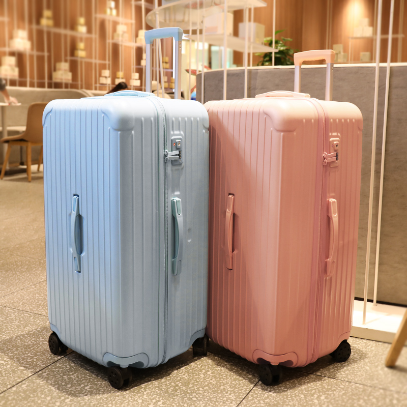 Large-capacity luggage women's strong and durable thickened trolley case universal wheel suitcase men's 32-inch luggage mute