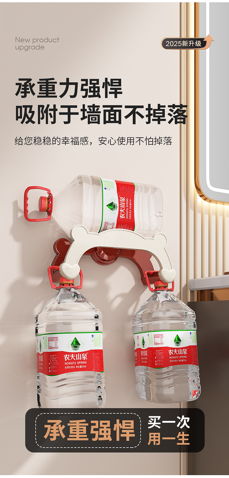 Умывальник 卫生间吸盘伸缩脸盆架免打孔浴室多功能置物架壁挂式脸盆收纳神器