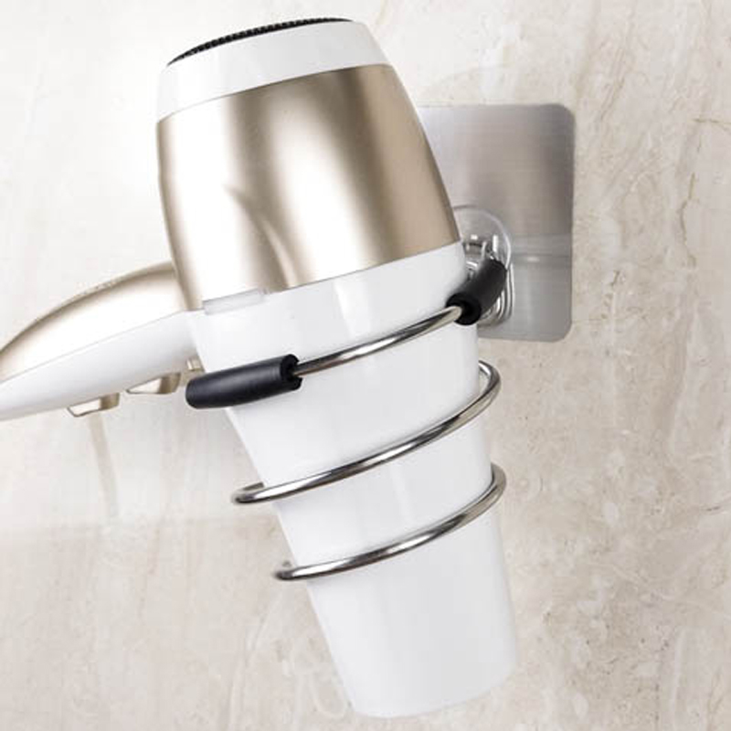 Blow Frame Free to punch Bathroom Makeup Room Toilet set with wall-mounted Wall-mounted Wash Bench Electric Blow Dryer Shelf