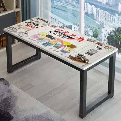 Simple computer desk desktop home desk simple modern desk bedroom desk student study desk desk