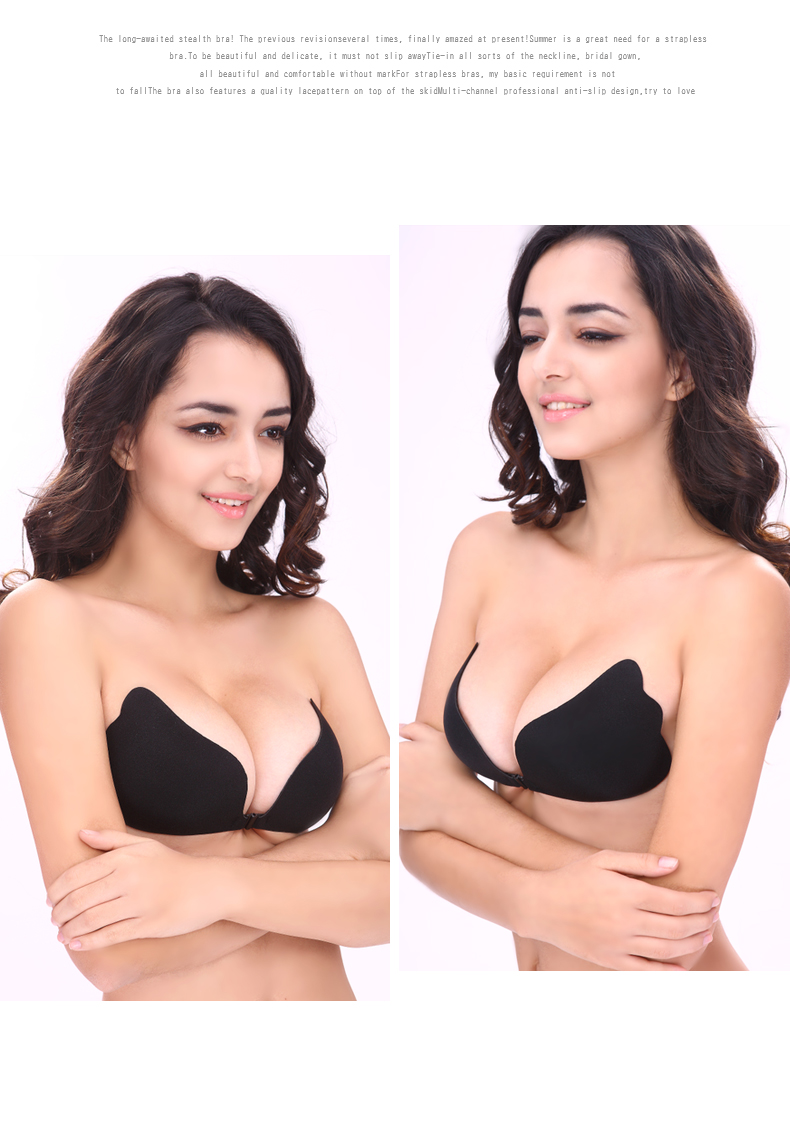 Miếng dán ngực cho váy cưới của phụ nữ với áo lót dày không trơn trượt phía trên cho cô dâu ảnh đồ lót núm vú mỏng áo lót 3 dây