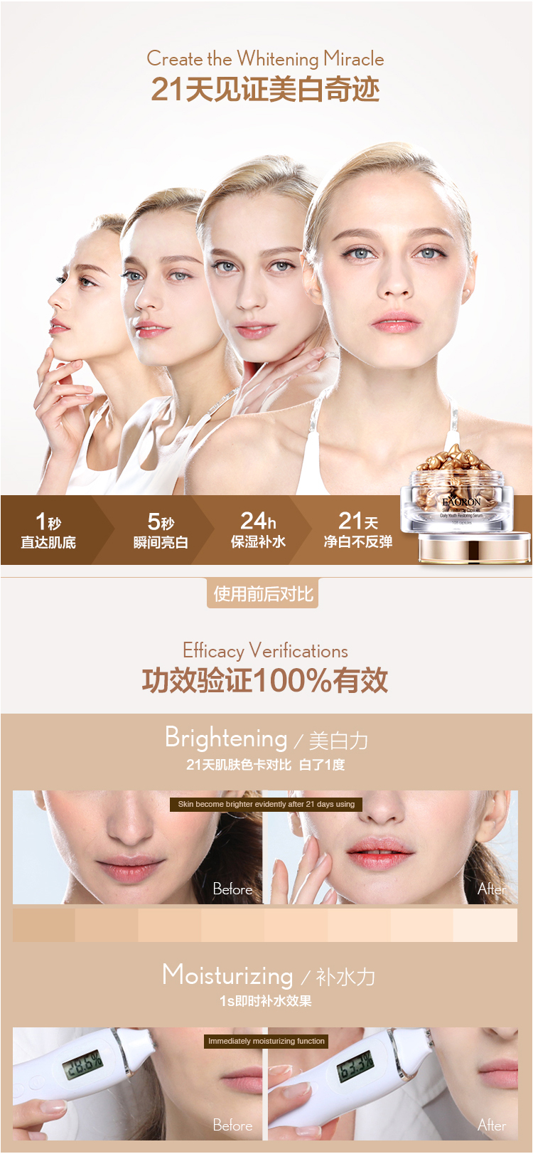 Bán duy nhất 108 hộp Úc Eraon Essence Cuocools Nước rõ ràng Viết keo trắng Magiê serum goodndoc b5