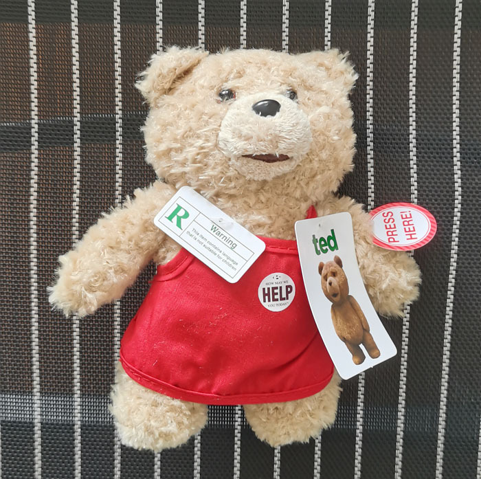 Authentic American Ted Bear 20cm High Teddy Bear Plush Toy Huggable Bear Authentic American Ted Bear 20cm High Teddy Bear Plush Toy Huggable Bear