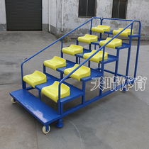 Track and field equipment Mobile endpoint Timing desk 10 Referee Bench stands for Referee End Stage Electrostatic Spray