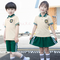 Children Banswear Sports Tide Clothing Primary And Middle School Students School Uniforms Summer Suit College Wind Kindergarten Garden Suit Summer Dress Custom
