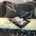 Bông denim bông trải giường nam man 3 màu đỏ ba mảnh ins mạng Bắc Âu dưới sự chăn tấm chăn - Bộ đồ giường bốn mảnh bộ chăn ga gối cotton Bộ đồ giường bốn mảnh
