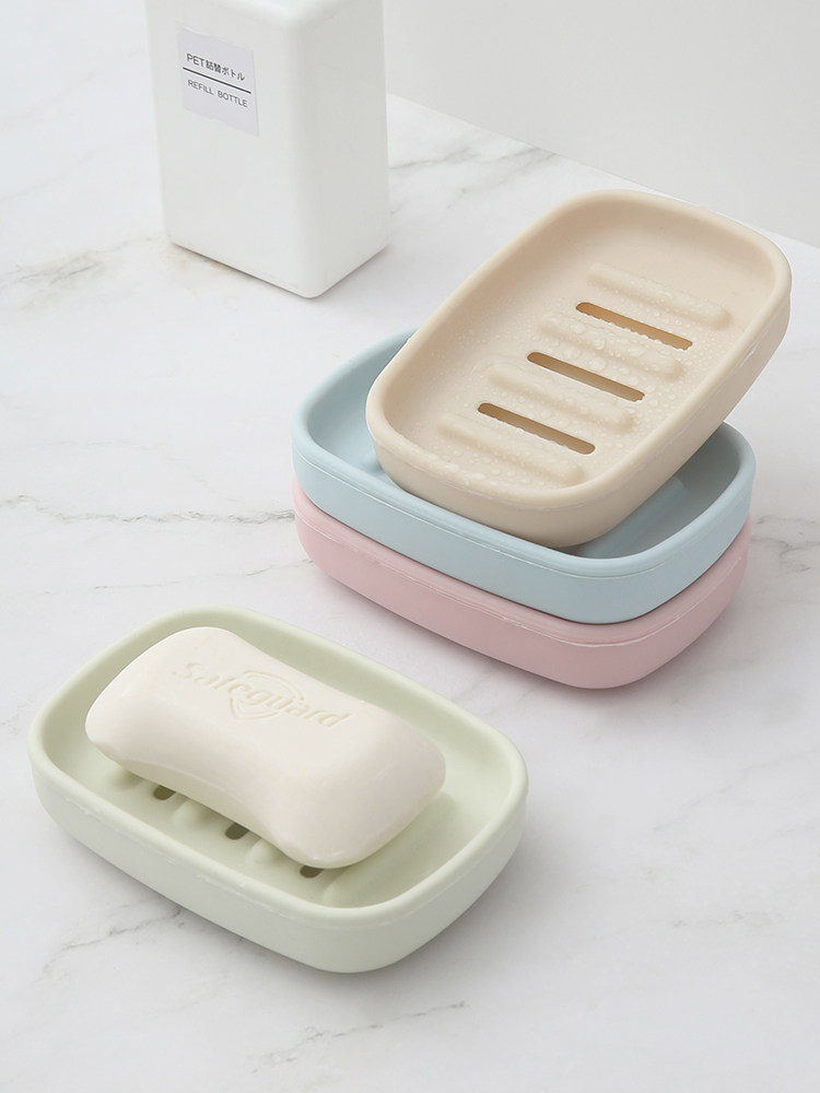 Drain the fat box without punching suction cup countertop incense box Powder room solid color creative bathroom incense rack