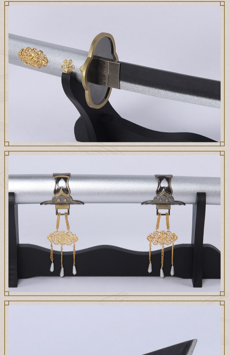 Spot Uwowo Youwowo Kiếm kiếm nhảy cosplay cần cẩu để đâm dao Hemao Guoyong COS đạo cụ quá dao cosplay lolita