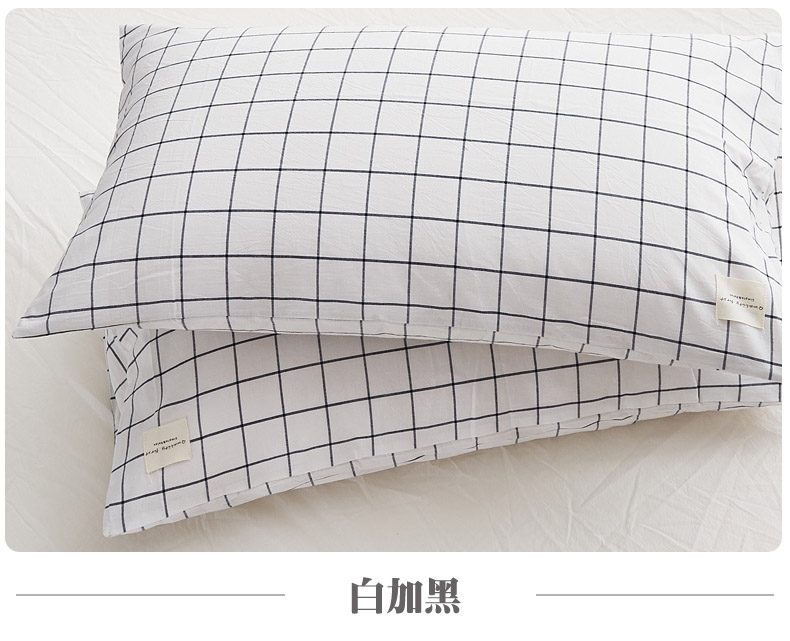 Vỏ gối bằng vải cotton chất lượng tốt Một cặp bông đơn cho người lớn 48 74cm goi chu u