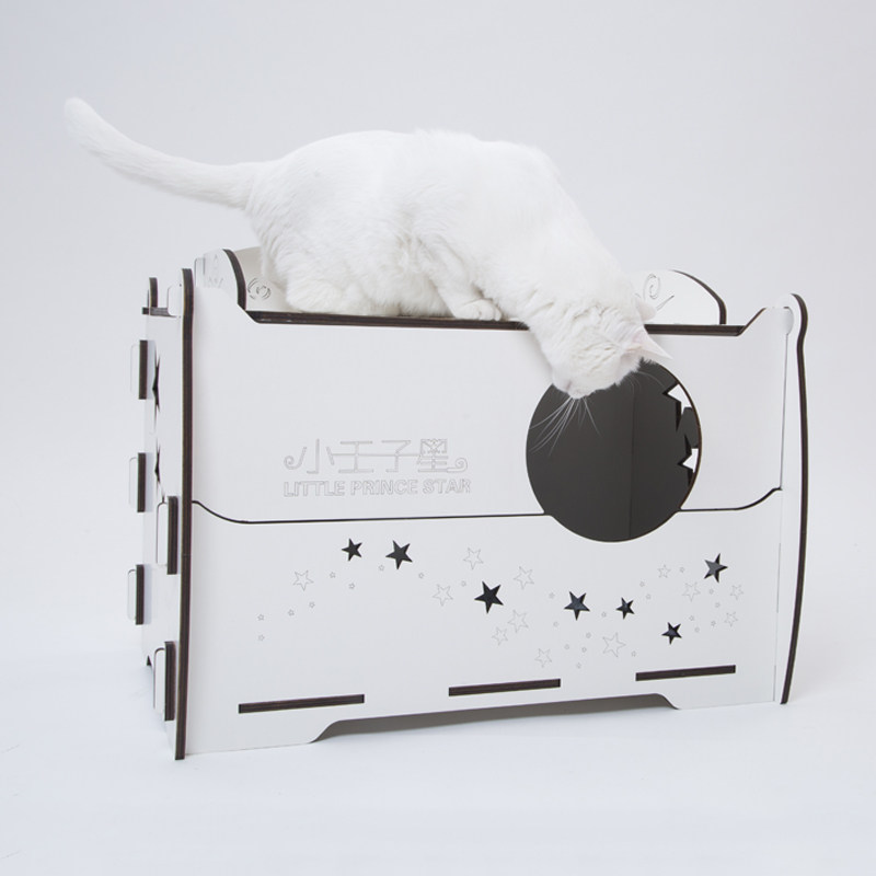 The little prince star cat delivery room star and moon model birth box cat cabinet can be customized during pregnancy breeding box ecological board British short puppet