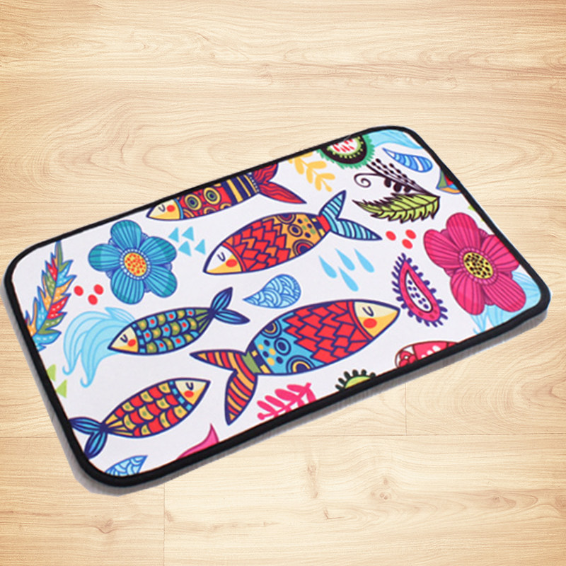 Good quality cartoon water absorbent non-slip anti-wear and abrasion resistant water washable machine wash shrimp rice with dead silver insert towel blanket peaches