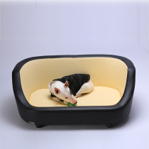 Little Prince Star TONY Full Leather Labrador Golden Retriever Cat and Dog Sofa Pet Bed Large Medium and Small Kennel Akita