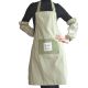 Fabric striped Korean apron kitchen apron work apron supermarket apron kindergarten employee apron