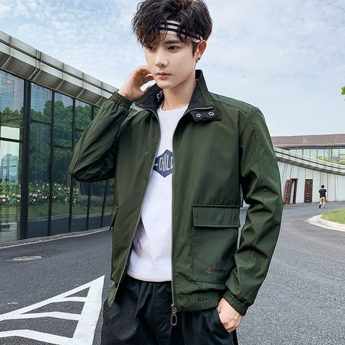 Демисезонная трендовая куртка для отдыха, 2020, свободный крой, осенняя, в корейском стиле