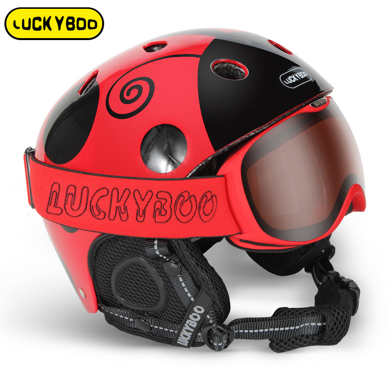 Luckyboo Children's Ski Safety Hat Boy Ski Hat for Children's Young Children