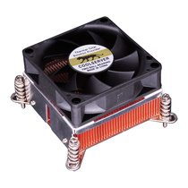 Leopard 2U Server CPU Radiator All Copper New 1150 1151 1366 2011 Pin Temperature Control Fan