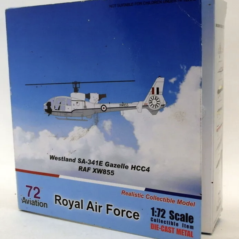 AV7224001 1 72Westland “Little Anelope” helicopter finished alloy model (spot)
