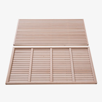 Zobilin full beech single-layer mattress 2-in-1 replacement ribs frame planks relieve cervical spine hard mattress wood