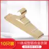Space aluminum alloy hangers Adult incognito hangers thickened hangers Mrs household non-slip wide shoulder good drying hangers