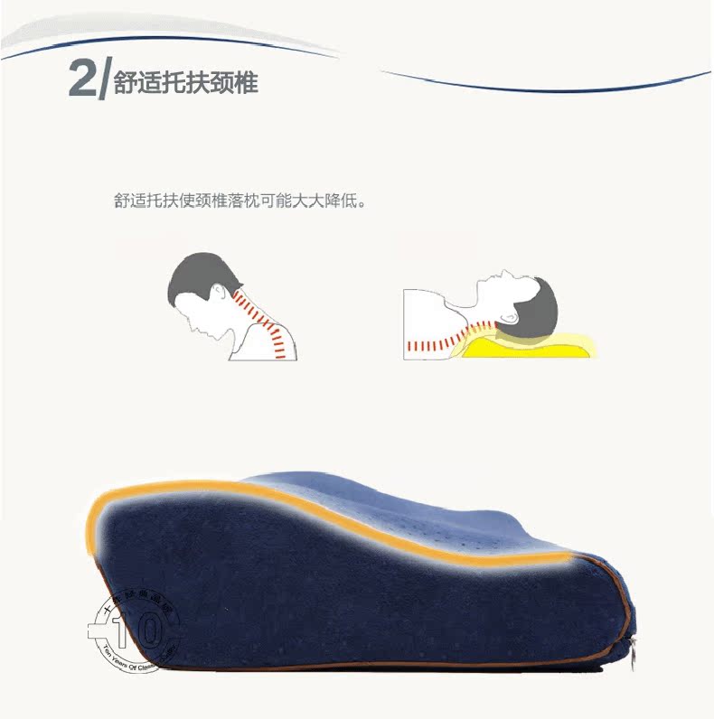 Mức độ dual-sử dụng gối cổ tử cung để giúp giấc ngủ gối nhớ Space chăm sóc gối cổ gối chăm sóc sức khỏe gối - Gối goi om
