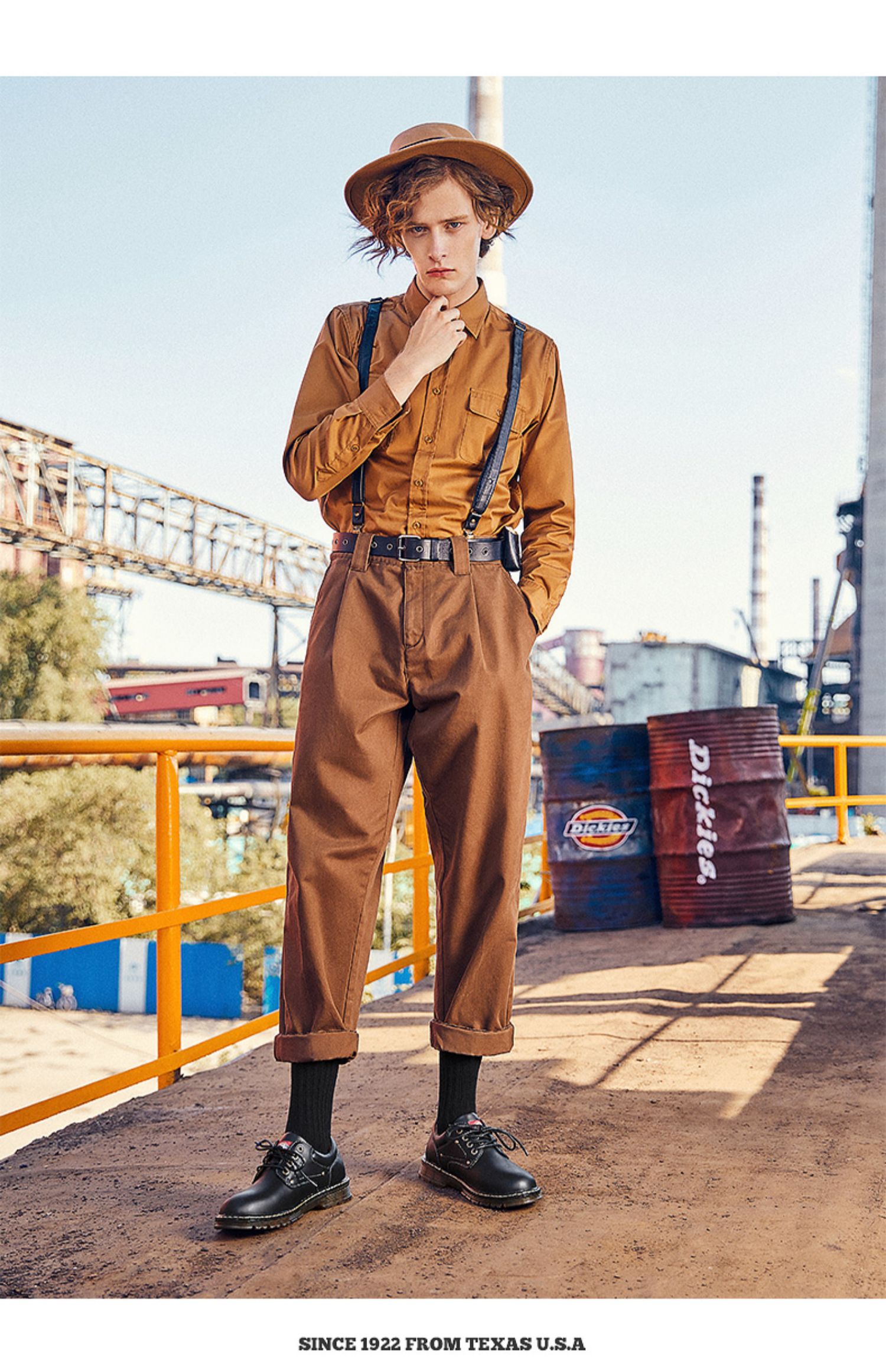 Giày nam Dickies 2019 mùa thu Anh giày thông thường Giày da nam tròn đầu thấp giúp giày da đầu lớn thủy triều - Giày thấp giày thể thao lining