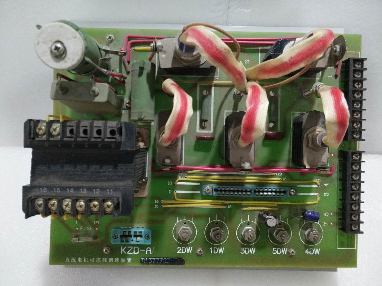 DC motor semiconductor control rectifier speed control device KZD-A control transformer BK-25VA 50HZ