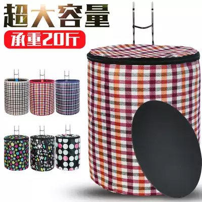 Bicycle car basket Car basket Electric car front car basket Canvas folding car basket Mountain bike hanging basket Bicycle vegetable basket