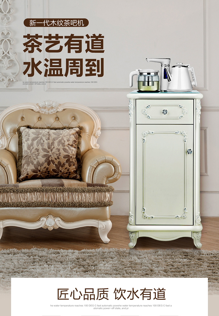 máy lọc nước uống gia đình Máy lọc nước mới nóng lạnh dọc nhà Châu Âu đa chức năng thông minh máy pha trà phòng khách gỗ tự động nước bình lọc nước karofi