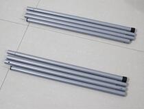 Tent bracket accessories tent pole aluminum pole support pole double tent pole canopy Pole 2 4 meters long 3 sections canopy support pole
