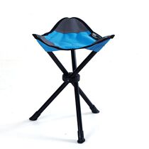  Outdoor folding chair Camping leisure fishing beach portable barbecue stool Sketching art chair Triangle stool