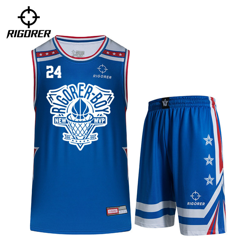 Basketball suit men's summer new breathable competition training suit personality DIY printing printing number team uniform