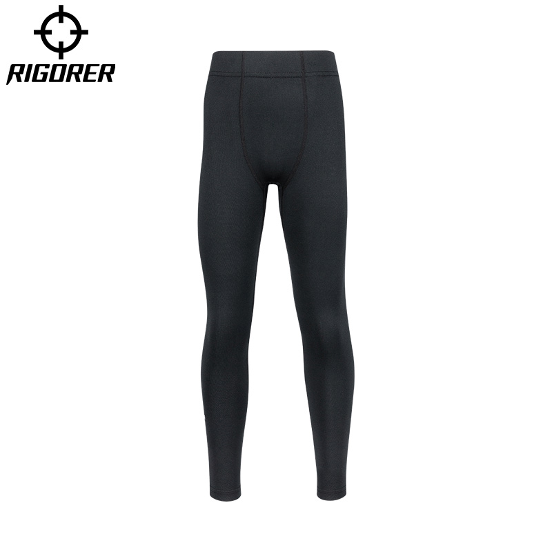 Children's quick-drying air-permeable leggings Basketball running fitness exercise training Fleece compression pants