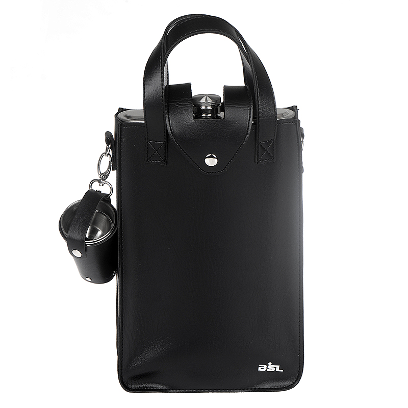 Pepsi 1800 ml 3 pounds 304 thick stainless steel pot with army outdoor portable flat kettle