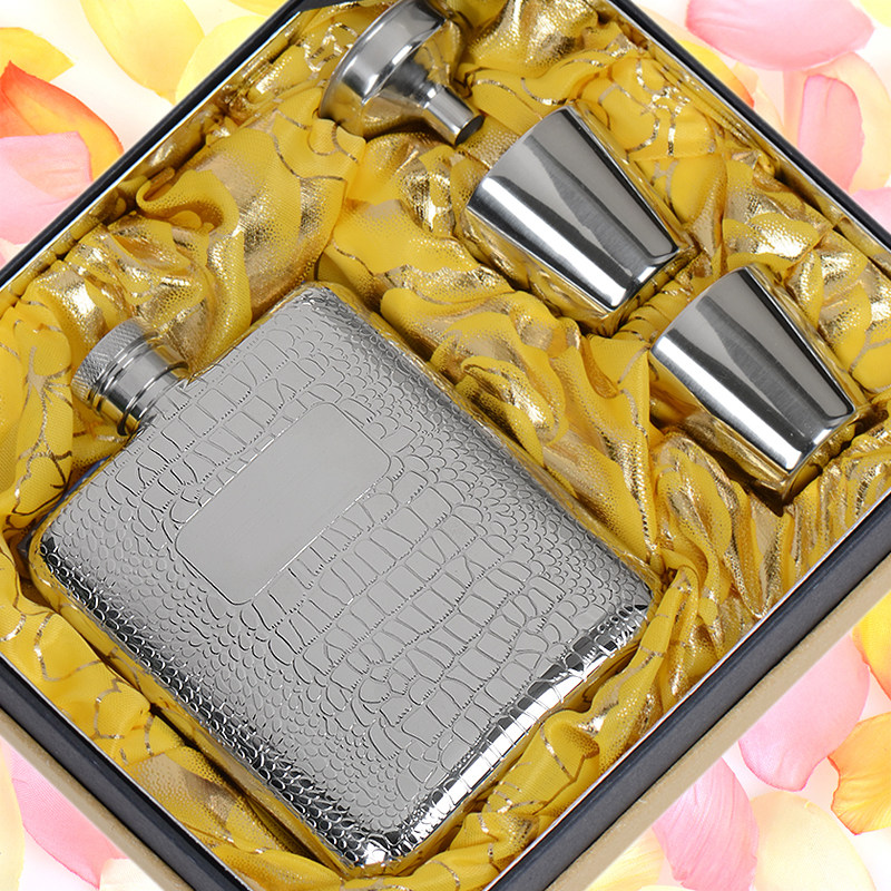 Thyme Python Snake Weave 6 Ounces 3 Two Fit 304 Thickened Stainless Steel Wine Pot Carry-on Outdoor Use Portable Suit