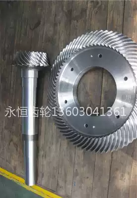 Manufacturers custom-made processing spiral bevel gears, curved gears, bevel gears, high-precision and high-strength reducer teeth