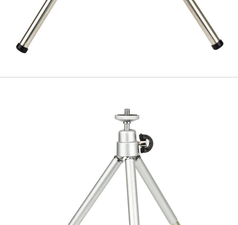 Chân máy mini bằng hợp kim nhôm cho điện thoại di động để chụp ảnh và xem buổi hòa nhạc Kính viễn vọng video đa chức năng cho thuê ống nhòm ong nhom du lich com