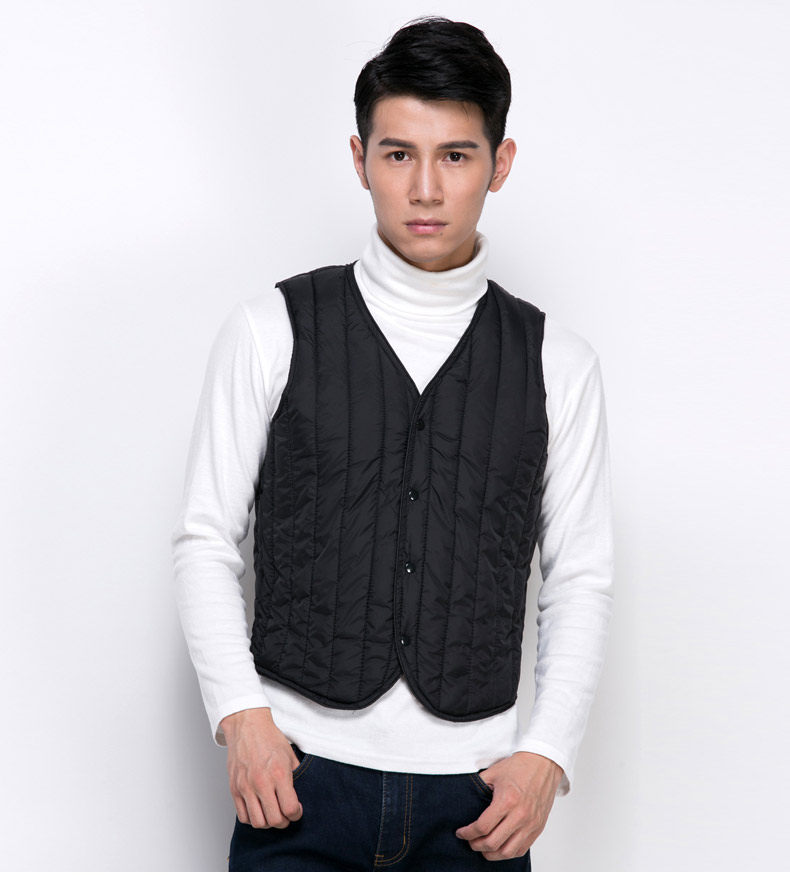 Débardeur homme gilet en nylon pour hiver - Ref 1588696 Image 20