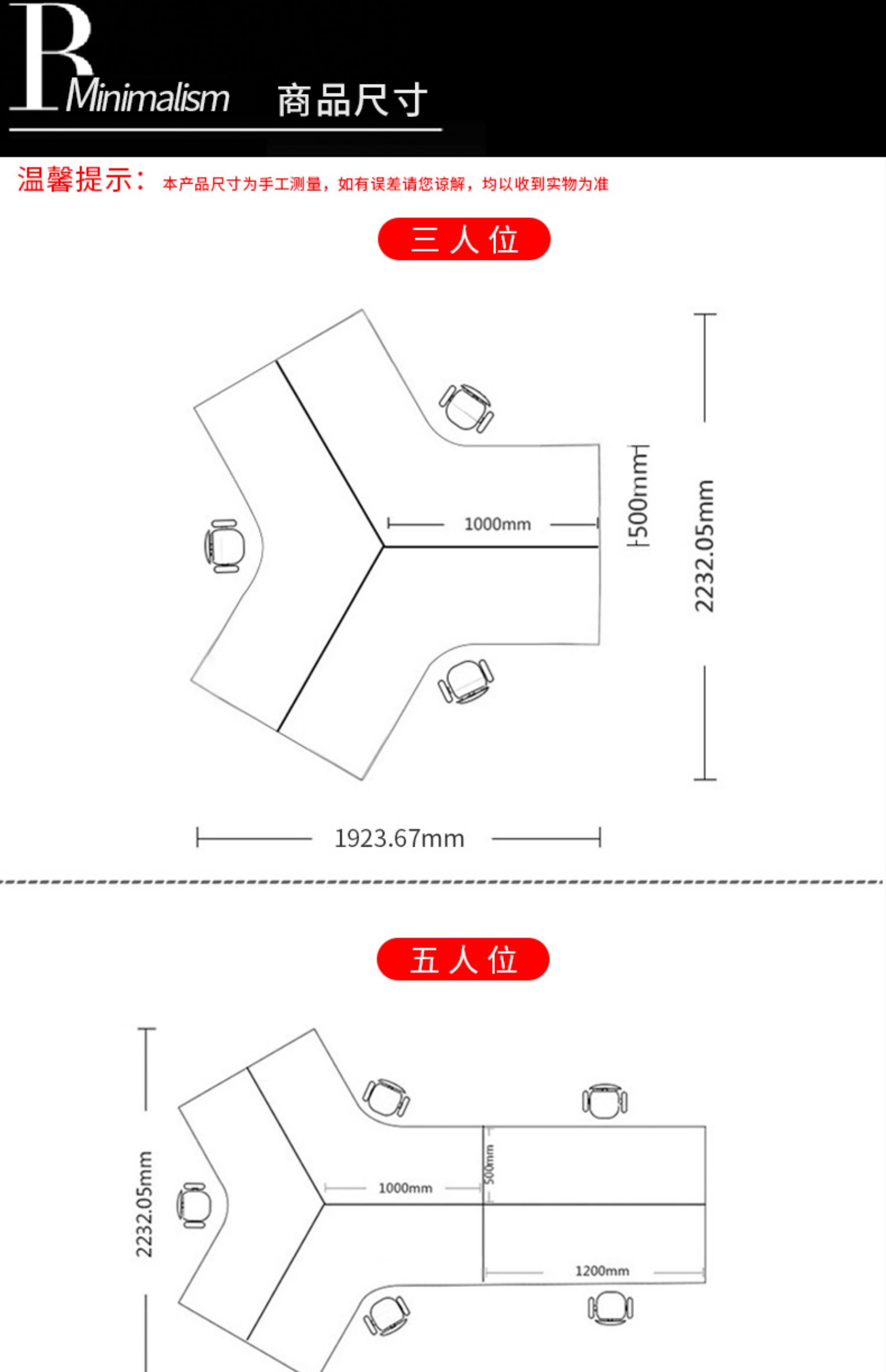 Bàn nhân viên 3 người 6 người kết hợp nội thất văn phòng nhiều người máy tính màn hình thẻ chủ nhân viên kết hợp bàn ghế