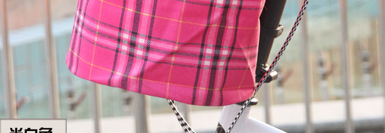 Panier pour vélo en toile - Ref 2257459 Image 11