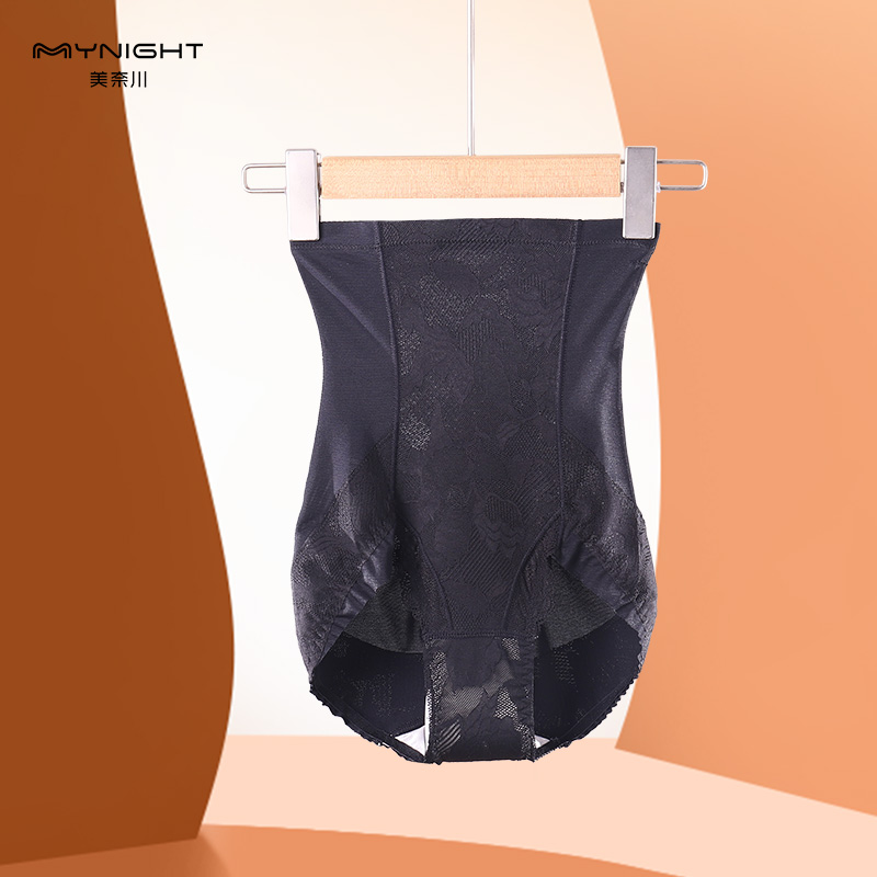 High waist bunches underpants woman powerful collection of small belly spring Charlace thin section anti-curl shaping pants waist and beauty body pants