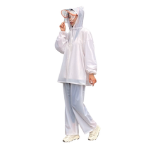 Raincoat and rain pants set for women and men takeaway rider full body rainproof motorcycle electric vehicle split riding