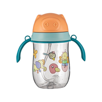 Learning drinking cup for babies over 6 months old straw drinking cup for children aged 1-2-3 years old bottle-proof cup for drinking water when going out